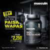 Masculn ISOBLEND Whey Protein Supplement for Men & Women
