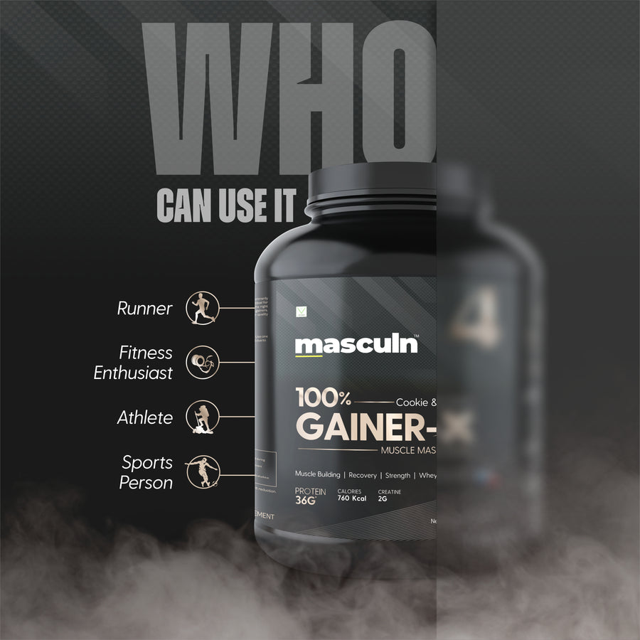 Get Gainer-X For Healthy Weight Gain (3kg) | Masculn