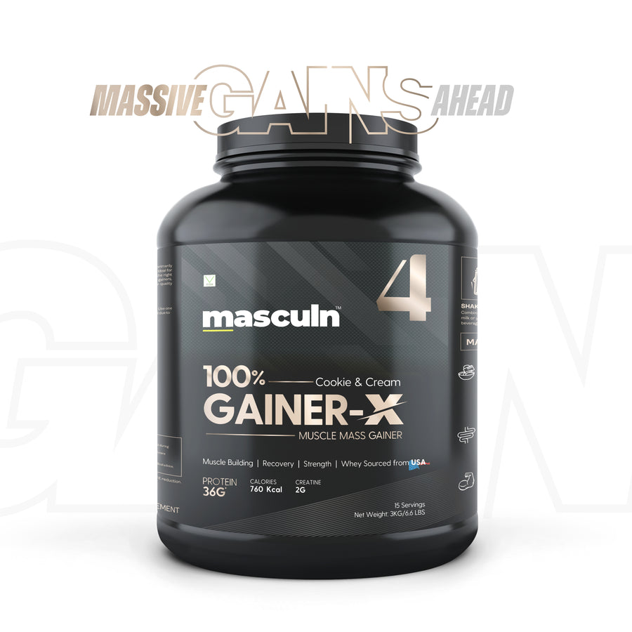 Get Gainer-X For Healthy Weight Gain (3kg) | Masculn