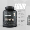 Masculn Gainer-X Supplements For Healthy Weight Gain (3kg) Swiss Chocolate, Cookie & Cream