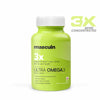 Masculn Ultra Omega 3 Fish Oil Capsules for Women & Men | 60 Soft Gel Capsules