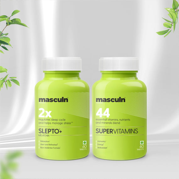 Masculn Sleep & Wellness (Slepto+, Supervitamin) Default Title